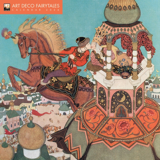 Book cover of: Art Deco Fairytales Wall Calendar 2026 (Art Calendar)