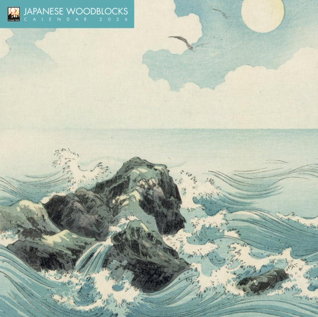 Book cover of: Japanese Woodblocks Wall Calendar 2026 (Art Calendar)