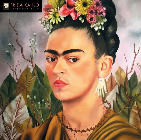 Book cover of: Frida Kahlo Art Wall Calendar 2026 (Art Calendar)