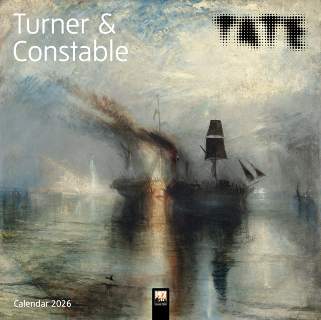 Book cover of: Tate: Turner & Constable Wall Calendar 2026 (Art Calendar)