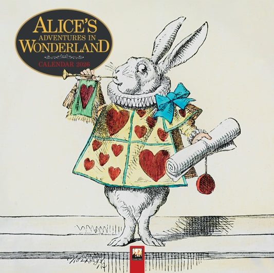 Book cover of: Science Museum: Alice's Adventures in Wonderland Wall Calendar 2026 (Art Calendar)