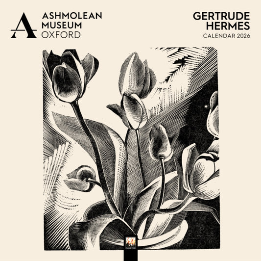 Book cover of: Ashmolean Museum: Gertrude Hermes Wall Calendar 2026 (Art Calendar)