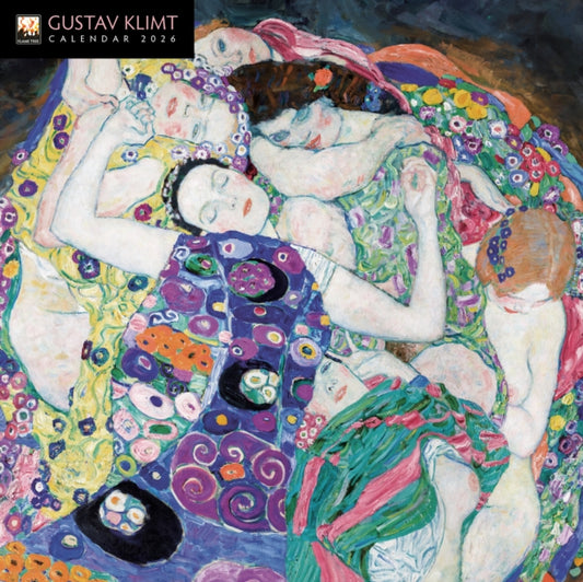 Book cover of: Gustav Klimt Mini Wall Calendar 2026 (Art Calendar)