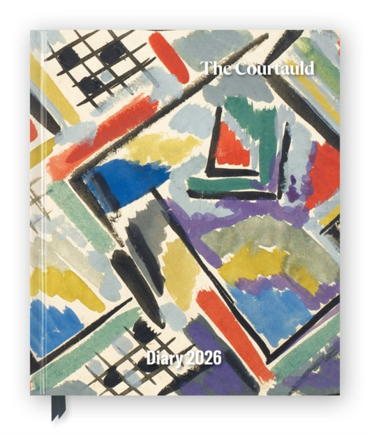 Book cover of: Courtauld 2026 Desk Diary Planner - Week to View, Illustrated throughout