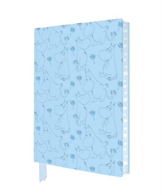 Book cover of: Moomin and Flowers Artisan Art Notebook (Flame Tree Journals). By: Flame Tree Studio