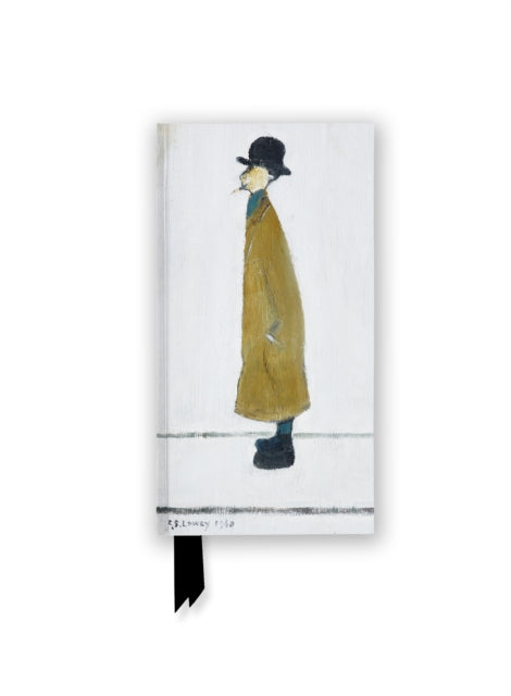 L.S. Lowry: Gentleman Looking at Something (Foiled Slimline Journal) 9781835625286 Flame Tree Studio