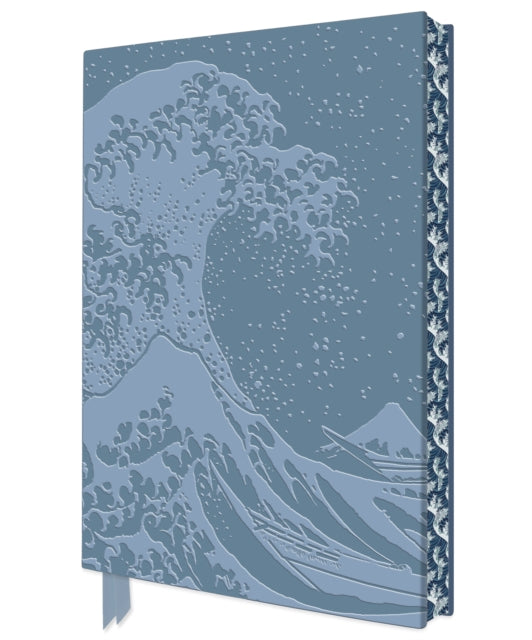 Book cover of: Katsushika Hokusai: Great Wave Artisan Art Sketch Book. By: Flame Tree Studio
