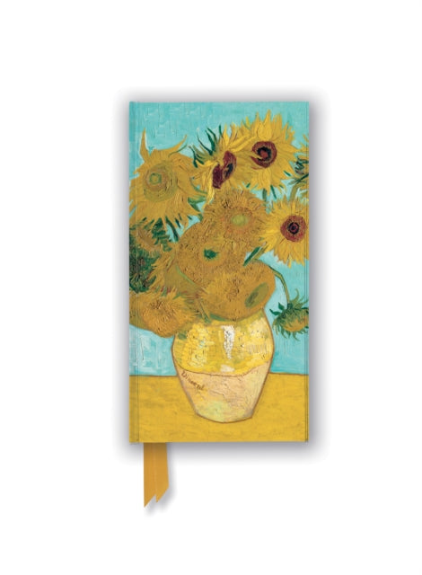 Book cover of: Vincent van Gogh: Sunflowers (Foiled Slimline Journal)