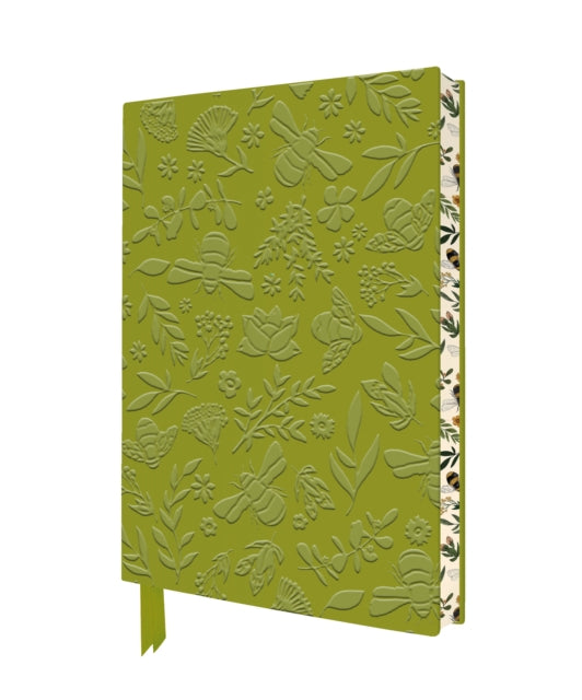 Book cover of: Jade Mosinski: Garden Bees Artisan Art Notebook (Flame Tree Journals)