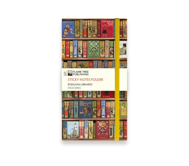 Bodleian Libraries: High Jinks Bookshelves Flame Tree Sticky Notes Folder