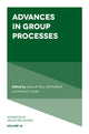 Book cover of: Advances in Group Processes. By: Shane R. Thye