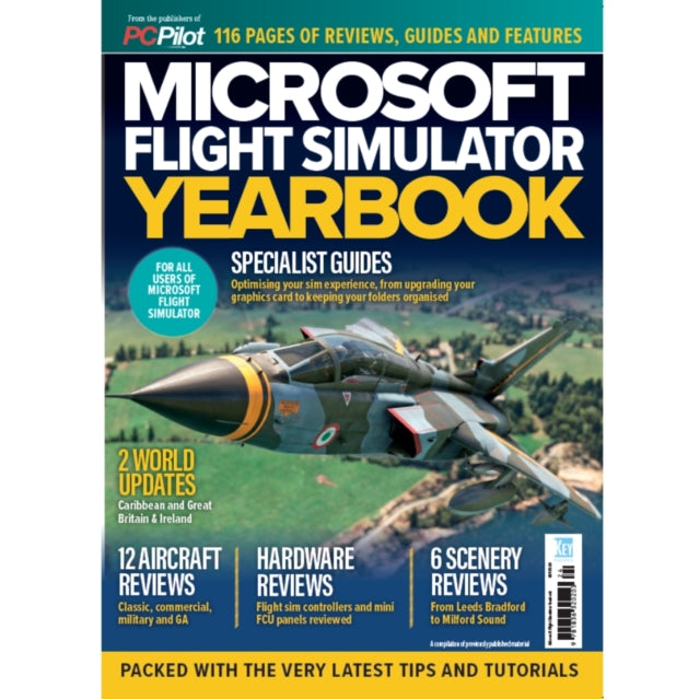 Book cover of: Microsoft Flight Sim Yearbook