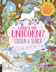 Book cover of: Where’s the Unicorn? Colour and Search. By: Jorge Santillan