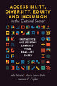 Book cover of: Accessibility, Diversity, Equity and Inclusion in the Cultural Sector. By: Julie Bérubé