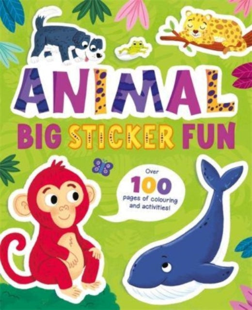 Book cover of: Animal Big Sticker Fun