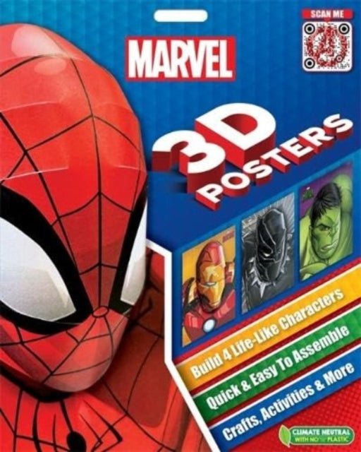 Book cover of: Marvel: 3D Posters