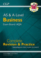 Book cover of: A-Level & AS Business: AQA Complete Revision & Practice (with Online Edition)