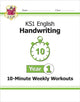 Book cover of: KS1 Year 1 English Handwriting 10-Minute Weekly Workouts