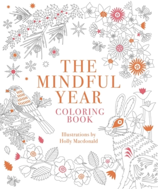 Book cover of: Mindful Year Coloring Book