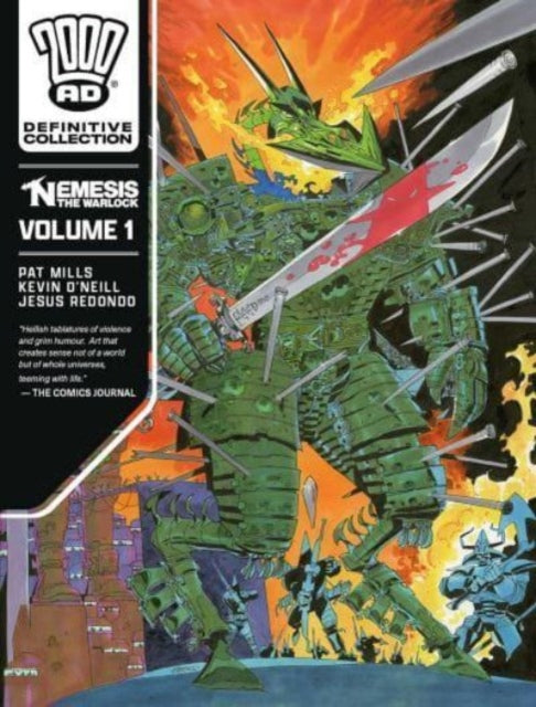 Book cover of: Nemesis the Warlock - The Definitive Edition, volume 1. By: Pat Mills