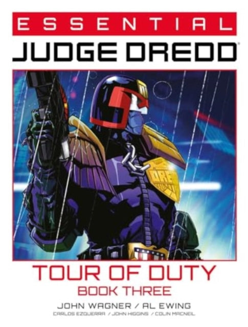 Book cover of: Essential Judge Dredd: Tour of Duty - Book 3. By: John Wagner