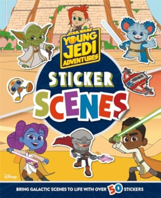 Book cover of: Star Wars Jedi Adventures: Sticker Scenes