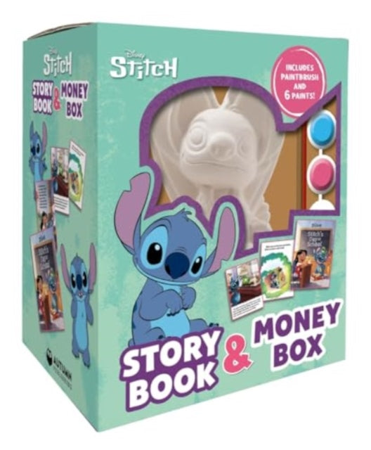 Book cover of: Disney Stitch: Story Book & Money Box