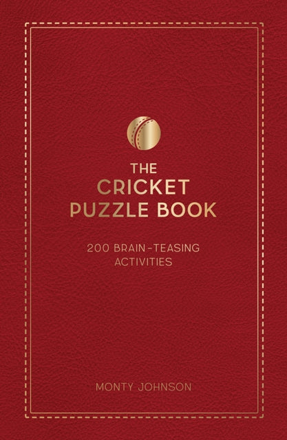 Cricket Puzzle Book