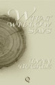 Book cover of: What Willow Says. By: Lynn Buckle