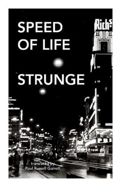 Book cover of: Speed of Life. By: STRUNGE