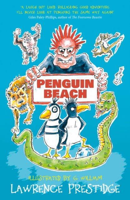 Book cover of: Penguin Beach. By: Lawrence Prestidge