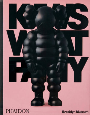 KAWS, WHAT PARTY (Black on Pink edition)