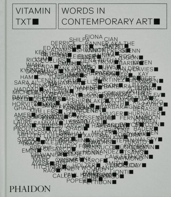 Book cover of: Vitamin Txt. By: Phaidon Editors