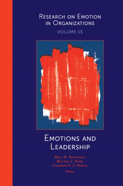 Book cover of: Emotions and Leadership. By: Neal M. Ashkanasy