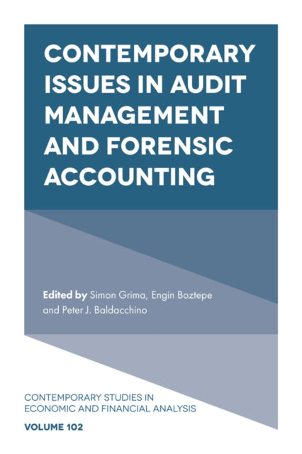 Book cover of: Contemporary Issues in Audit Management and Forensic Accounting. By: Simon Grima