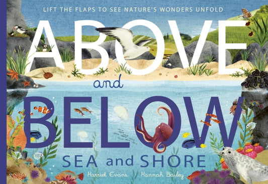 Book cover of: Above and Below: Sea and Shore. By: Harriet Evans