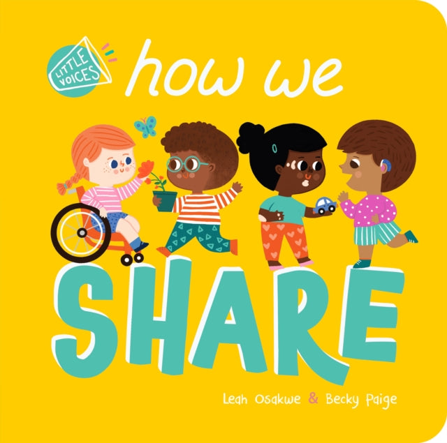 Book cover of: Little Voices: How We Share. By: Leah Osakwe