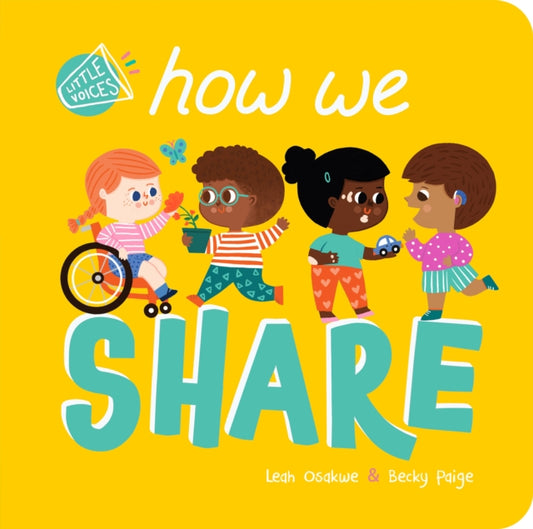 Book cover of: Little Voices: How We Share. By: Leah Osakwe