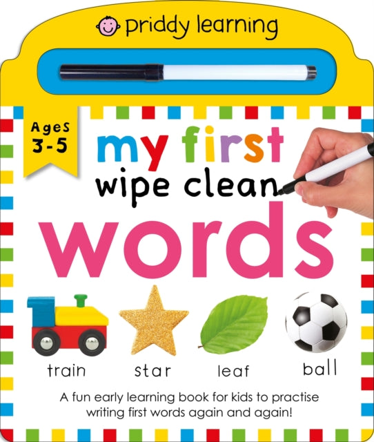 Book cover of: My First Wipe Clean: Words