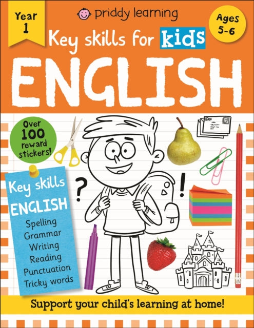 Book cover of: Key Skills for Kids: English. By: Priddy Books