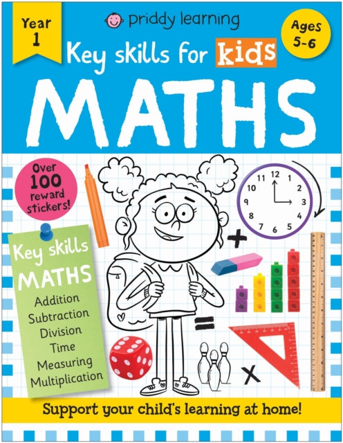 Book cover of: Key Skills for Kids: Maths. By: Priddy Books