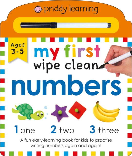 Book cover of: My First Wipe Clean: Numbers. By: BOOKS  PRIDDY