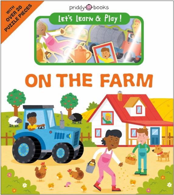 Book cover of: Let's Learn & Play! Farm. By: PRIDDY, ROGER