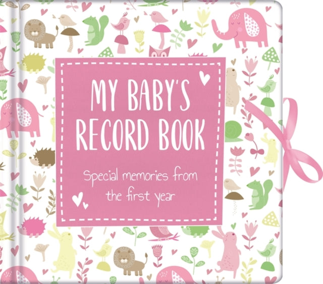 Book cover of: My Baby's Record Book Pink