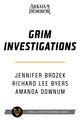 Book cover of: Grim Investigations. By: Jennifer Brozek