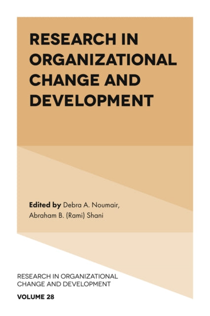 Book cover of: Research in Organizational Change and Development. By: Debra A. Noumair