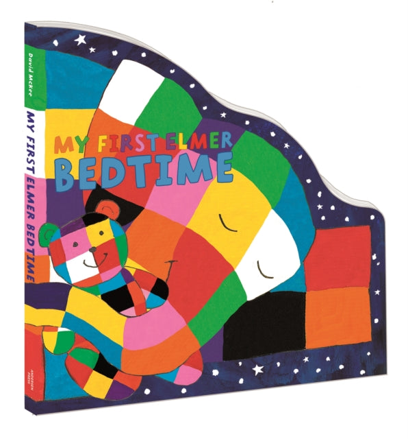 Book cover of: My First Elmer Bedtime. By: David McKee