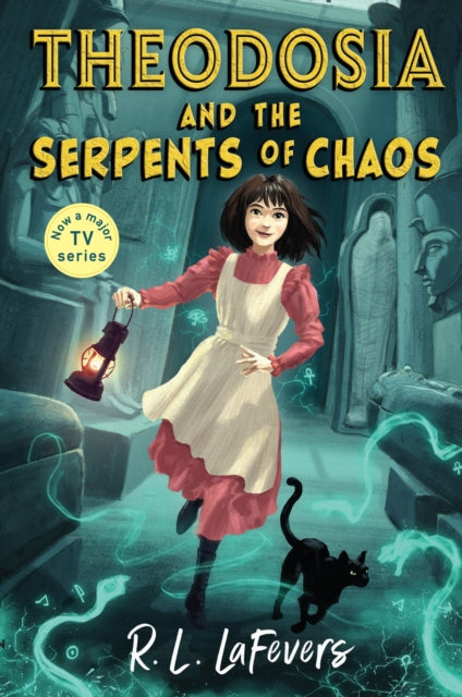 Book cover of: Theodosia and the Serpents of Chaos. By: R. L. LAFEVERS