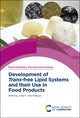 Book cover of: Development of Trans-free Lipid Systems and their Use in Food Products. By: Jorge F. Toro-Vazquez