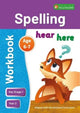 Book cover of: KS1 Spelling Workbook for Ages 6-7 (Year 2) Perfect for learning at home or use in the classroom